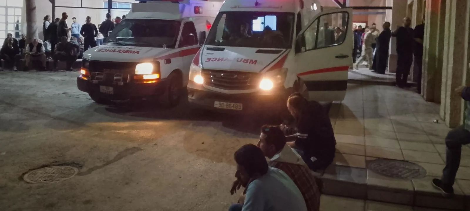 Jordan church attack: CCTV shows 3 gunmen opening fire during funeral; 7 killed